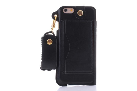 Apple iPhone 6 Plus / 6S Plus - Card Holder Case with String