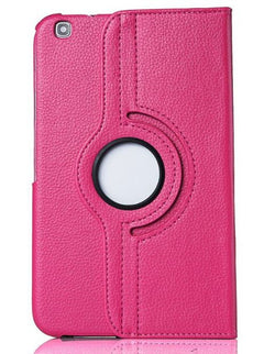 Samsung Galaxy Tab 3 8"- 360 Rotating Leather Stand Case Smart Cover [Pro-Mobile]