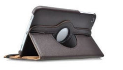 Samsung Galaxy Tab 3 8"- 360 Rotating Leather Stand Case Smart Cover [Pro-Mobile]