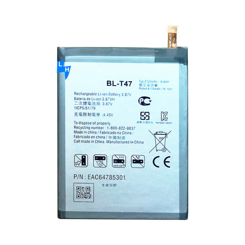 Replacement Battery Bl-T47 For Lg Velvet G9 Thinq G900Em G900Emw G900N [PRO-MOBILE]