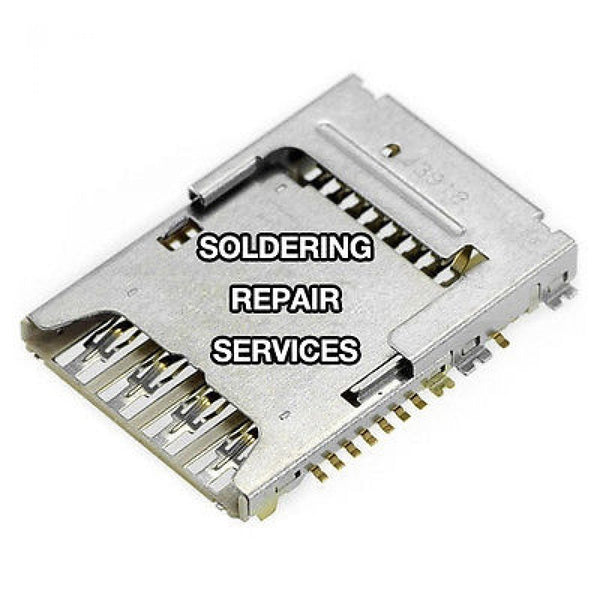 Sim Card Reader Holder Connector Replacement for LG G3 D850 D851 D855 VS985 LS990 White [Pro-Mobile]