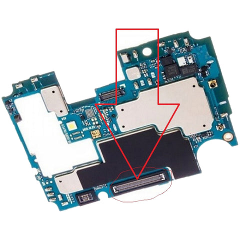Main Flex Connector FPC For Samsung Galaxy A51 2020 A515 A515F [PRO-MOBILE]