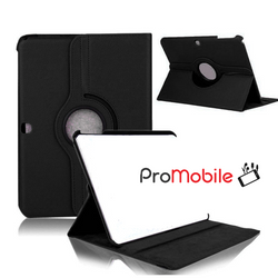 Samsung Galaxy Tab 4 10.1" - 360 Rotating Leather Stand Case Smart Cover [Pro-Mobile]