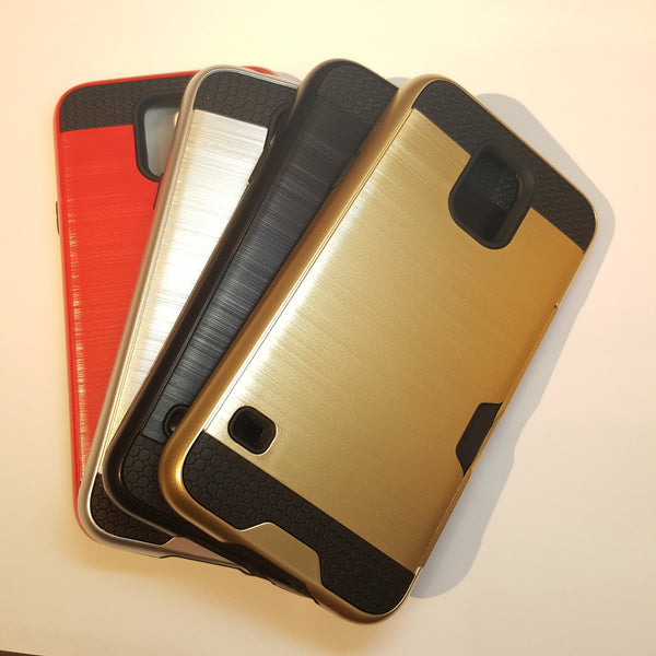 Samsung Galaxy S5 - Shockproof Slim Wallet Credit Card Holder Case Cover [Pro-Mobile]