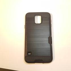 Samsung Galaxy S5 - Shockproof Slim Wallet Credit Card Holder Case Cover [Pro-Mobile]