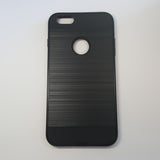 Apple iPhone 6 Plus/ 6S Plus - Shockproof Slim Dual Layer Brush Metal Case Cover [Pro-Mobile]