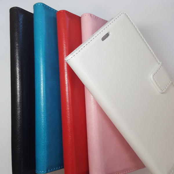 LG G3 Mini - Magnetic Wallet Card Holder Flip Stand Case Cover [Pro-Mobile]