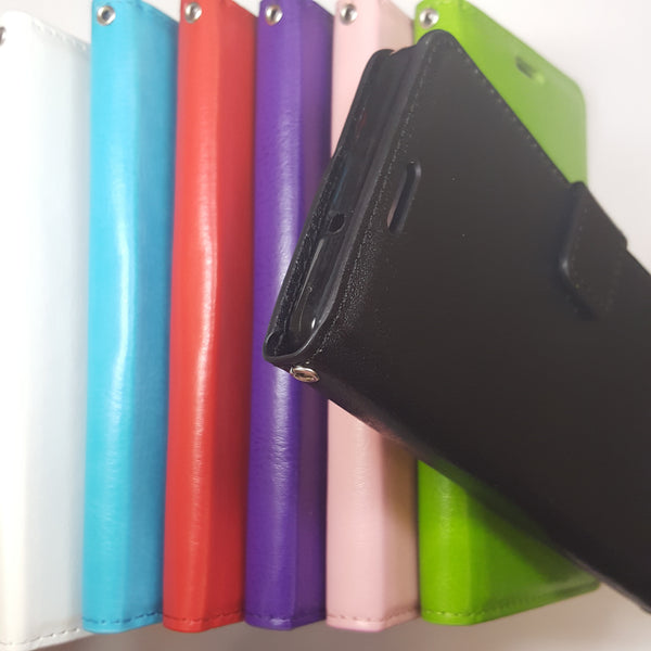 Samsung Galaxy A5 (2015) - Magnetic Wallet Card Holder Flip Stand Case Cover [Pro-Mobile]