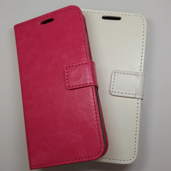 Samsung Galaxy Core - Magnetic Wallet Card Holder Flip Stand Case Cover [Pro-Mobile]