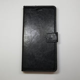 Motorola Moto Z - Magnetic Wallet Card Holder Flip Stand Case Cover with Strap [Pro-Mobile]