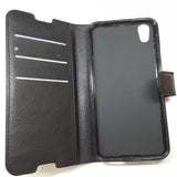 BlackBerry DTEK50 - Magnetic Wallet Card Holder Flip Stand Case Cover [Pro-Mobile]