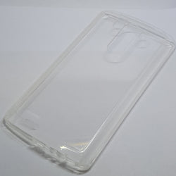 LG G3 - Clear Transparent Silicone Phone Case With Dust Plug [Pro-Mobile]