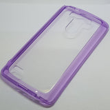 LG G3 - Clear Transparent Silicone Phone Case With Dust Plug [Pro-Mobile]