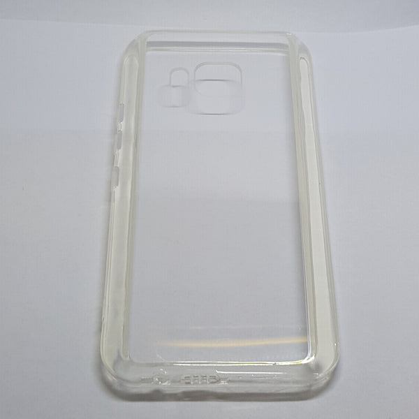 HTC One M9 - Clear Transparent Silicone Phone Case With Dust Plug [Pro-Mobile]