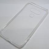 LG G5 - Clear Transparent Silicone Phone Case With Dust Plug [Pro-Mobile]
