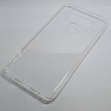 LG V20 - Clear Transparent Silicone Phone Case With Dust Plug [Pro-Mobile]