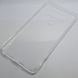 LG V20 - Clear Transparent Silicone Phone Case With Dust Plug [Pro-Mobile]