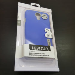 Samsung Galaxy S4 - TanStar Slim Hybrid Silicone Hard Dual-Layered Case [Pro-Mobile]