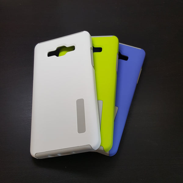 Samsung Galaxy A5 (2015) - TanStar Slim Hybrid Silicone Hard Dual-Layered Case [Pro-Mobile]