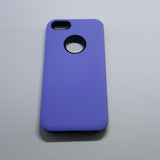 Apple iPhone 5G/5S/SE - Silicone With Hard Back Cover Case [Pro-Mobile]