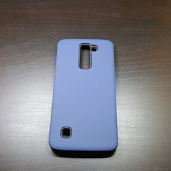 LG K7 - Silicone With Hard Back Cover Case