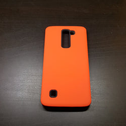 LG K7 - Silicone With Hard Back Cover Case