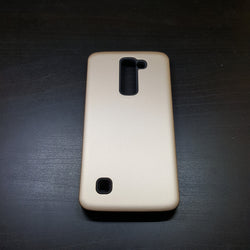 LG K7 - Silicone With Hard Back Cover Case