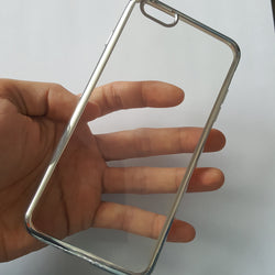 Apple iPhone 6G Plus / 6S Plus - Chrome Edge Silicone Case [Pro-Mobile]