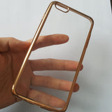Apple iPhone 6G Plus / 6S Plus - Chrome Edge Silicone Case [Pro-Mobile]