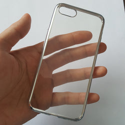 Apple iPhone 7 / 8 - Chrome Edge Silicone Case [Pro-Mobile]