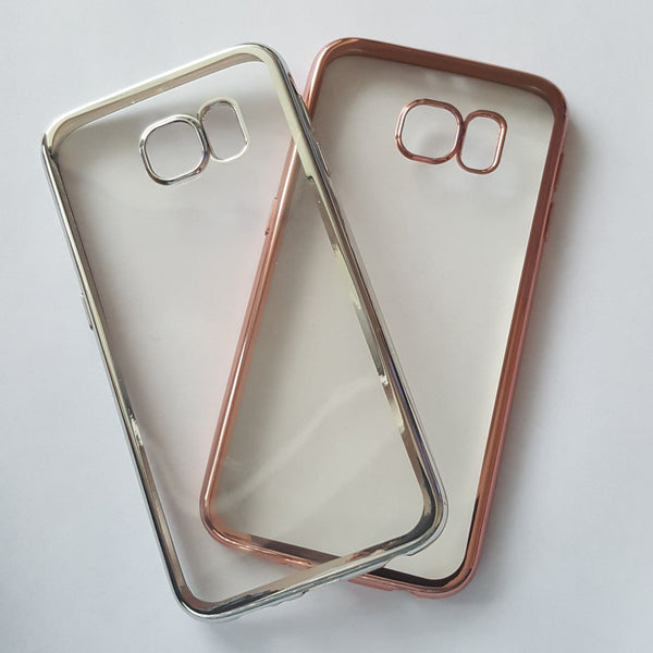 Samsung Galaxy S6 - Chrome Edge Silicone Case