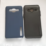 Samsung Galaxy J3 - TanStar Slim Hybrid Silicone Hard Dual-Layered Case [Pro-Mobile]