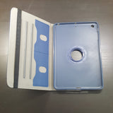 Apple iPad Mini 2 / 3 - 360 Rotating Grid Plaid Pattern Stand Case Smart Cover [Pro-Mobile]
