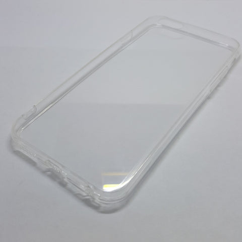 Apple iPhone 6G Plus / 6S Plus  - Clear Transparent Silicone Phone Case With Dust Plug [Pro-Mobile]