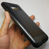 Samsung Galaxy S8 Plus - Shockproof Slim Wallet Credit Card Holder Case Cover [Pro-Mobile]