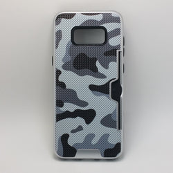 Samsung Galaxy S8 - Military Camouflage Credit Card Case