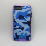 Apple iPhone 7 Plus / 8 Plus - Military Camouflage Credit Card Case