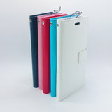 Samsung Galaxy S21 Ultra - Magnetic Wallet Card Holder Flip Stand Case with Strap [Pro-Mobile]