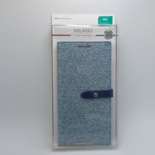Samsung Galaxy S7 Edge - Goospery Milano Diary Case [Pro-Mobile]