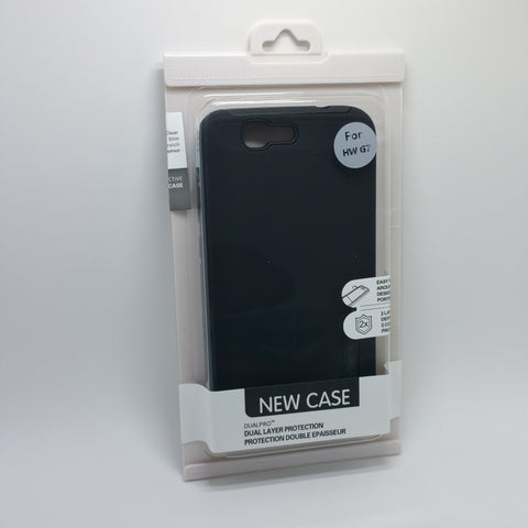 Huawei G7 - TanStar Slim Sleek Dual-Layered Case