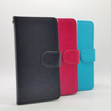 Universal A4 (4.3-4.8 inch) - Magnetic Wallet Card Holder Flip Stand Case with Strap [Pro-Mobile]