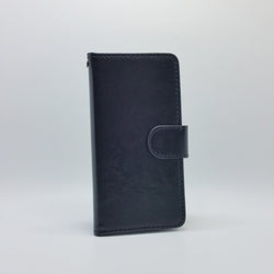 Universal A4 (4.3-4.8 inch) - Magnetic Wallet Card Holder Flip Stand Case with Strap [Pro-Mobile]