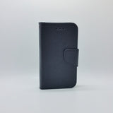 Universal M (4.2-4.4 inch) - Magnetic Wallet Card Holder Flip Stand Case with Strap [Pro-Mobile]