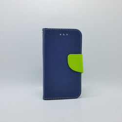 Universal XXL (5.3-5.7 inch) - Magnetic Wallet Card Holder Flip Stand Case with Strap [Pro-Mobile]