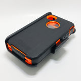 Apple iPhone 4G / 4S - Heavy Duty Fashion Defender Case with Rotating Belt Clip [Pro-Mobile]