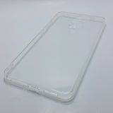 HuaWei Mate 9 - Clear Transparent Silicone Phone Case With Dust Plug [Pro-Mobile]