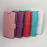 Apple iTouch 5 / 6 - Magnetic Wallet Card Holder Flip Stand Case Cover with Strap [Pro-Mobile]