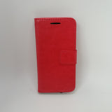 Apple iTouch 5 / 6 - Magnetic Wallet Card Holder Flip Stand Case Cover with Strap [Pro-Mobile]