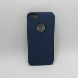 Apple iPhone 5G/5S/SE - Silicone With Hard Back Cover Case [Pro-Mobile]