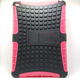 Apple iPad Air 2 - Tough Jacket Hybrid Rugged Heavy Duty Hard Back Cover Case with Kickstand [Pro-Mobile]